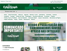 Tablet Screenshot of cybergraph.com.br